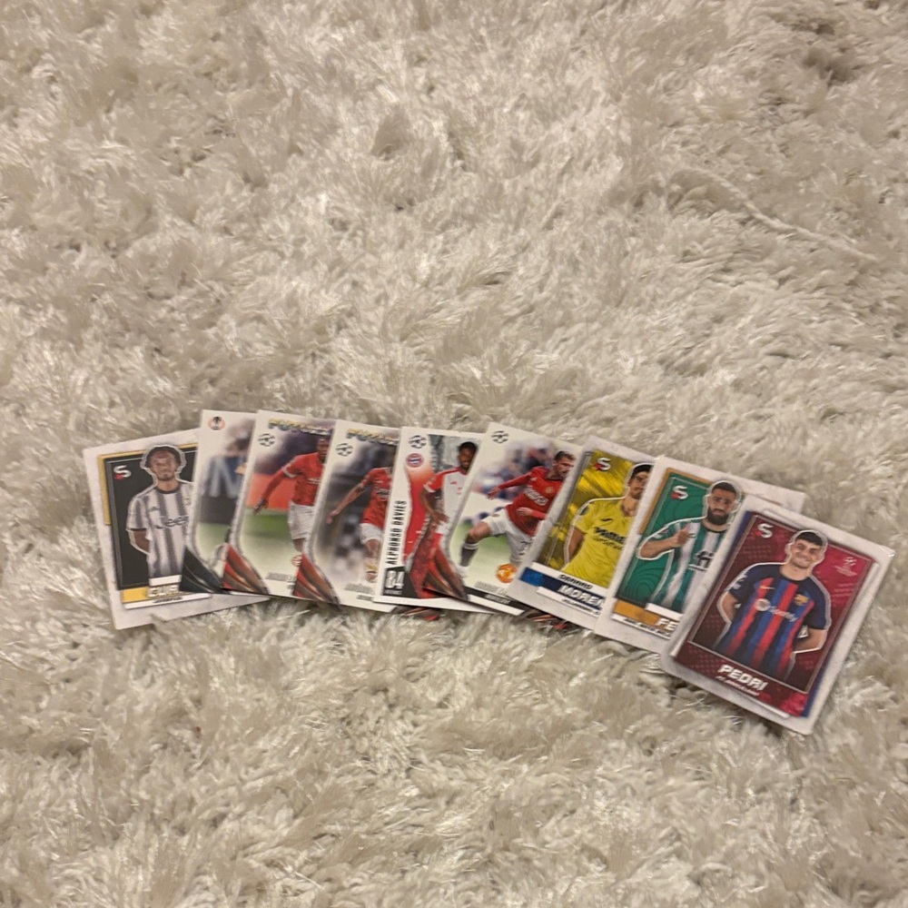 Soccer Trading Card Set - Multicolor